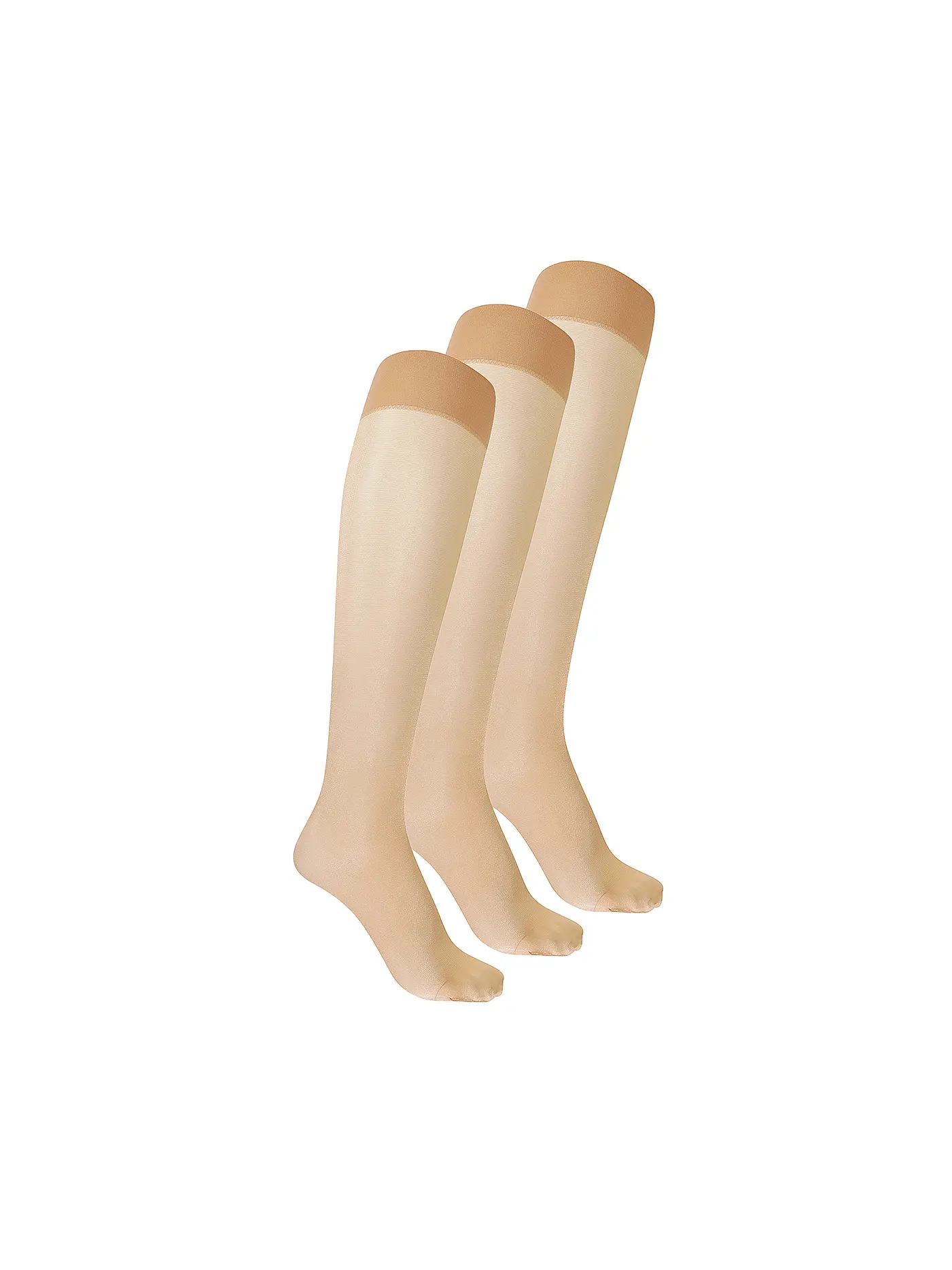 WOLFORD | Kniestrümpfe 3er Pkg. gobi | 